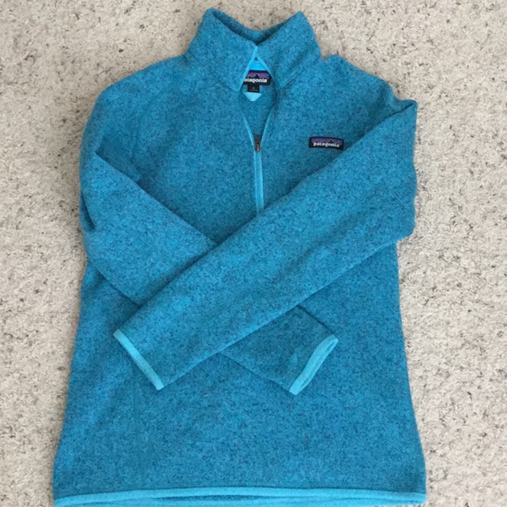 Patagonia women's better sweater 1/4 zip fleece